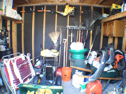 Large shed for more great storage